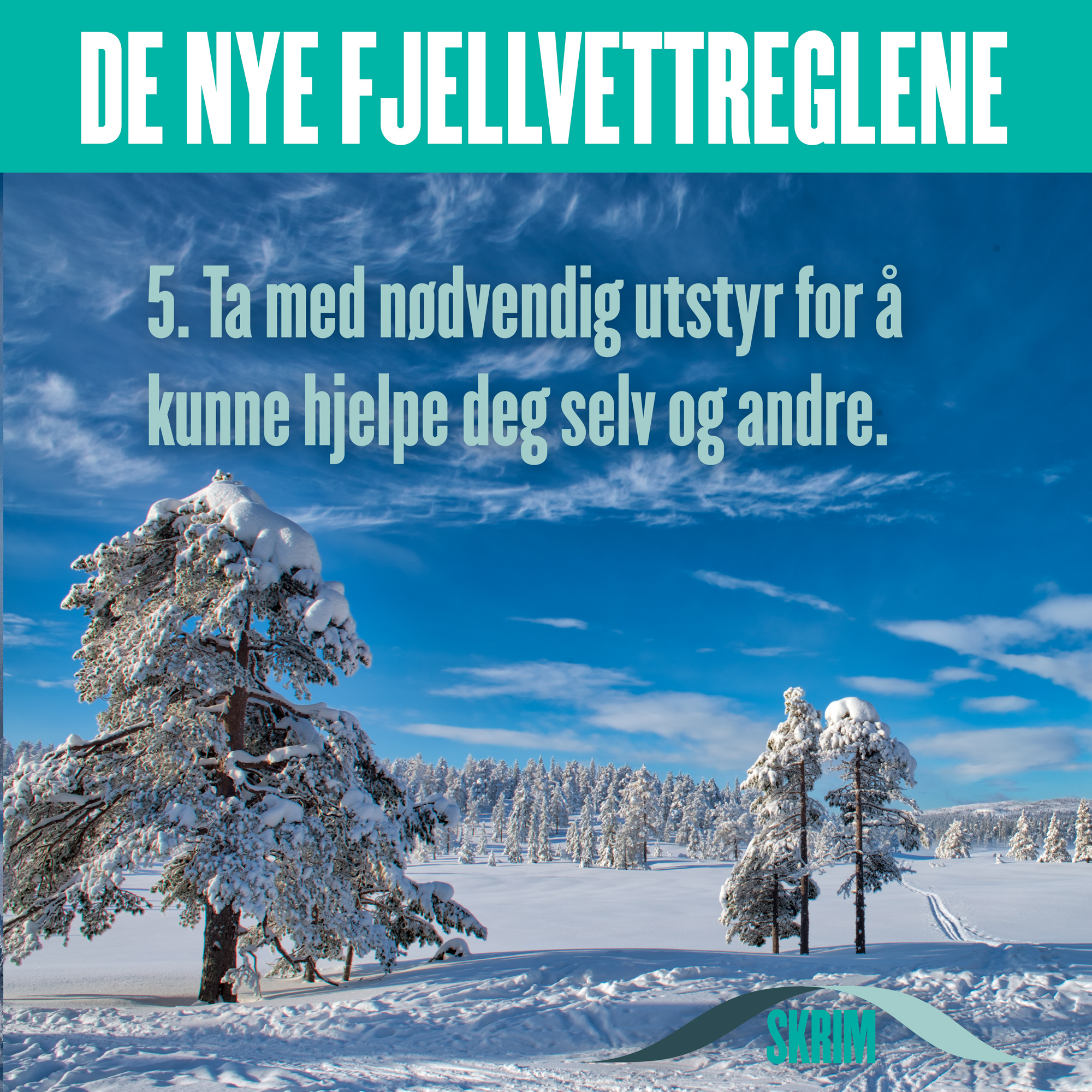 fjellvettreglene5