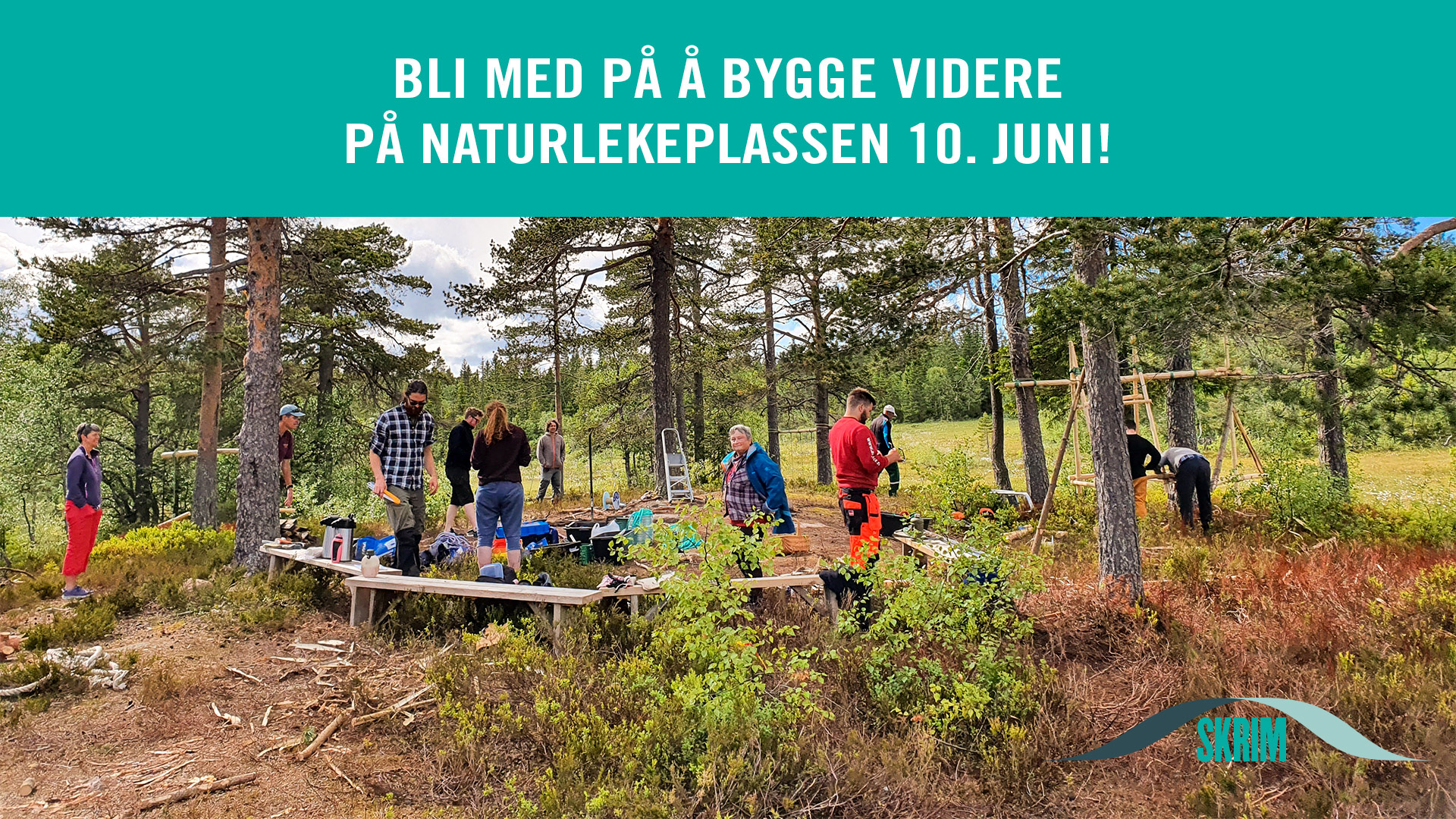 Bygging av naturlekeplass